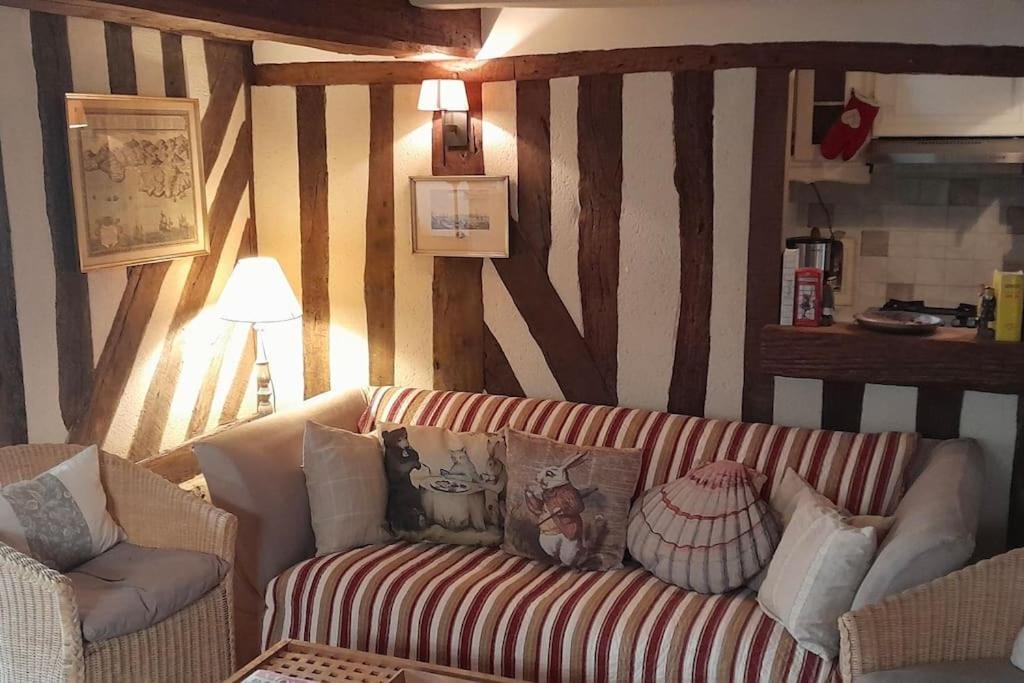 La Maison Belle Maree Honfleur Exteriör bild