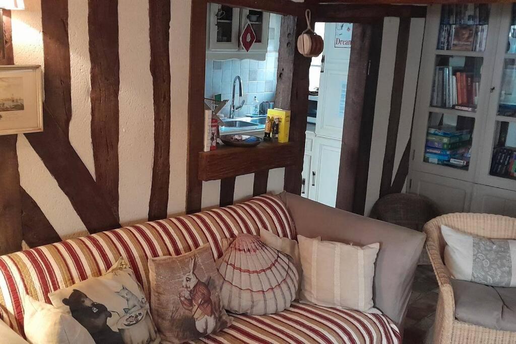 La Maison Belle Maree Honfleur Exteriör bild